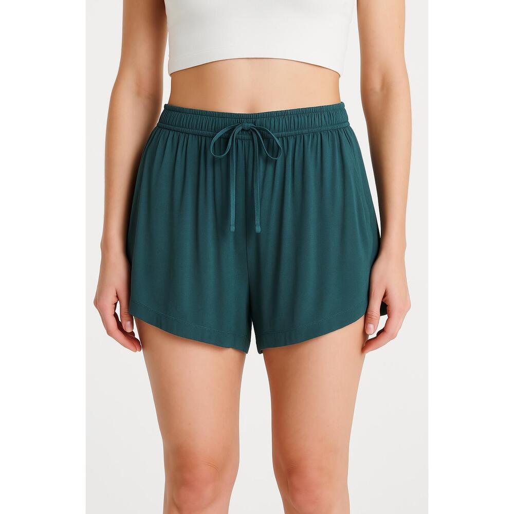 Abercrombie & Fitch Sleepwear Green Elastic Drawstring Pajamas Shorts Size XL